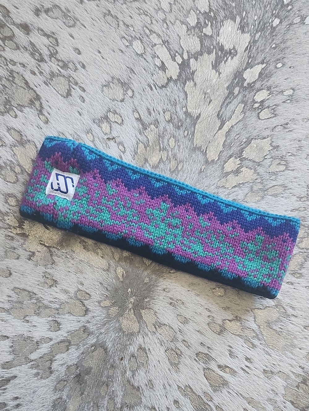 Murray Merkley Rare Vintage 90s Virgin Wool Headband Handmade